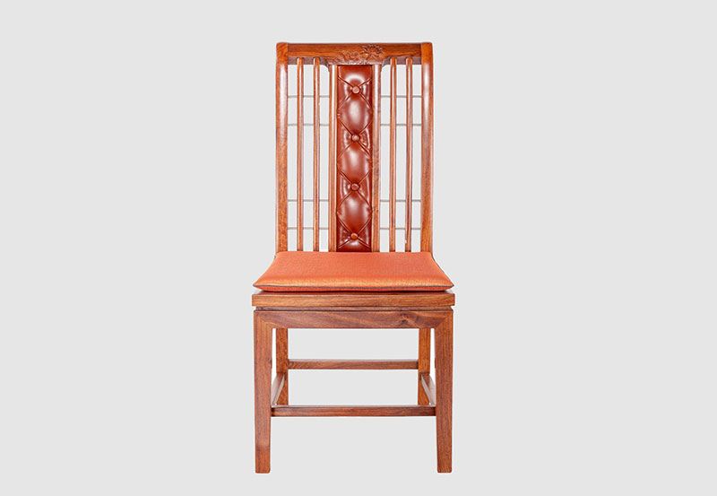 临高芙蓉榭中式实木餐椅效果图