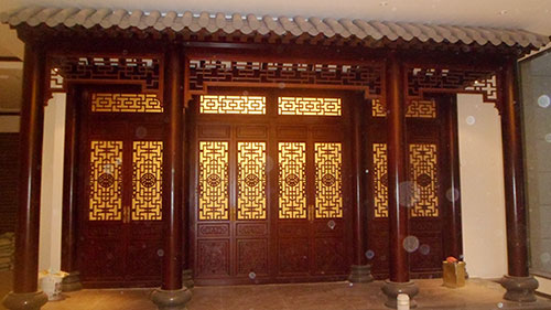 临高喜迎门中式木作为大家介绍传统中式门窗的种类